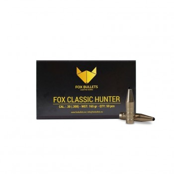 OGIVES SANS PLOMB FOX CLASSIC HUNTER .30 (.308) 165 GR - 50 PIECES