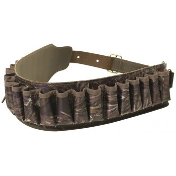 CARTOUCHIERE 20 CART. CAMO FEUILLAGE & CUIR