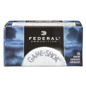 CART. FEDERAL GAME SHOK CAL. .22 LR GRENAILLE N° 12 BTE 50