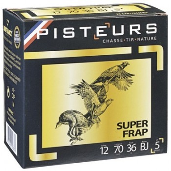 CART. PISTEURS SUPER FRAP CAL. 12 / 70 MM N° 5 36 G BJ BTE 25