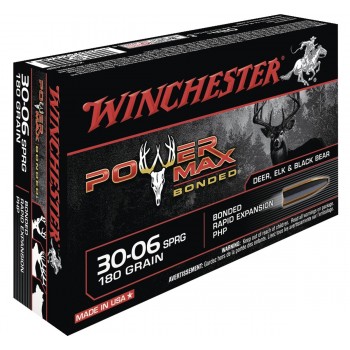 CART. WINCHESTER POWER MAX BONDED CAL. .30-06 150GR 9.72 G BTE 20