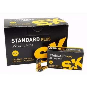 Boite de 50 cartouches SK Standard + .22LR