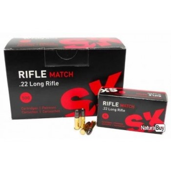 CARTOUCHE SK RIFLE MATCH 22LR BOITE DE 50