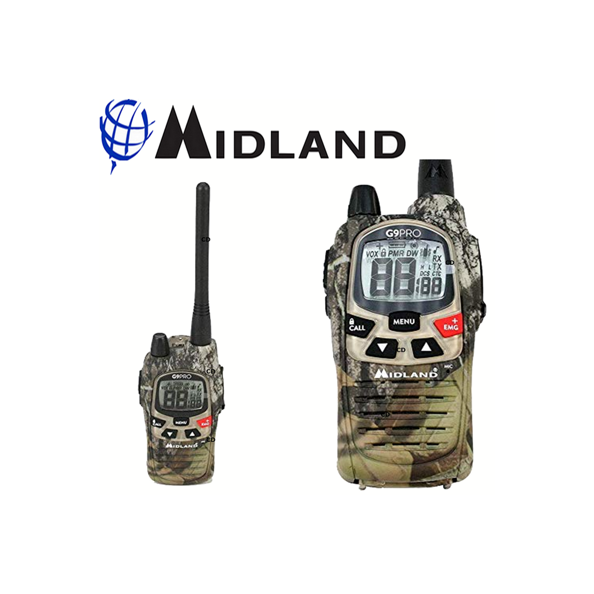TALKIE WALKIE MIDLAND G9 PRO CAMO