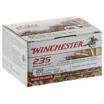 CART,22LR,SUPER-X,36GR,LHP COPPER PLATED, BTE DE 235 en VRAC