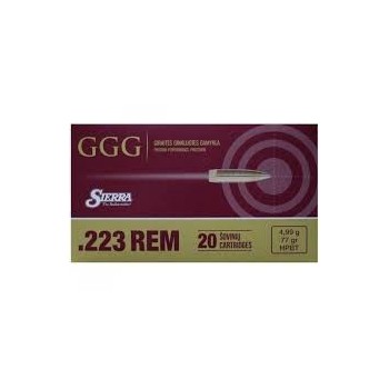 GGG .223 HPBT 77gr Sierra