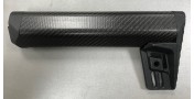 AR-15 LANCER SYSTEMS Lancer Round Carbon Fiber Stock Fixed A2 Length 