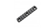 RAIL 9 SLOTS POLYMERE M-LOCK BK