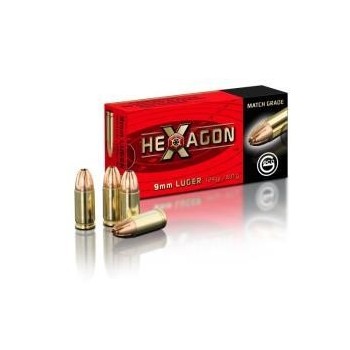 GECO 9x19 124gr HEXAGON