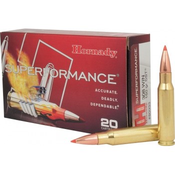 BOITE DE 20 CARTOUCHES HORNADY 308 WIN 150 GR SST