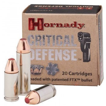 BOITE DE 20 CARTOUCHES HORNADY 45 AUTO 185 GR FTX CD