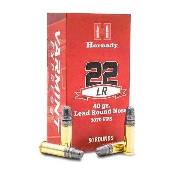 CARTOUCHES HORNADY CAL 22LR 40GR X50