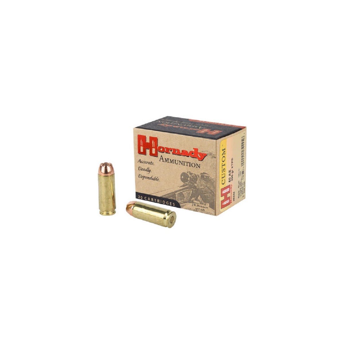 CARTOUCHES HORNADY 50AE XTP 300GRS CARTOUCHES HORNADY 50AE XTP 300GRS