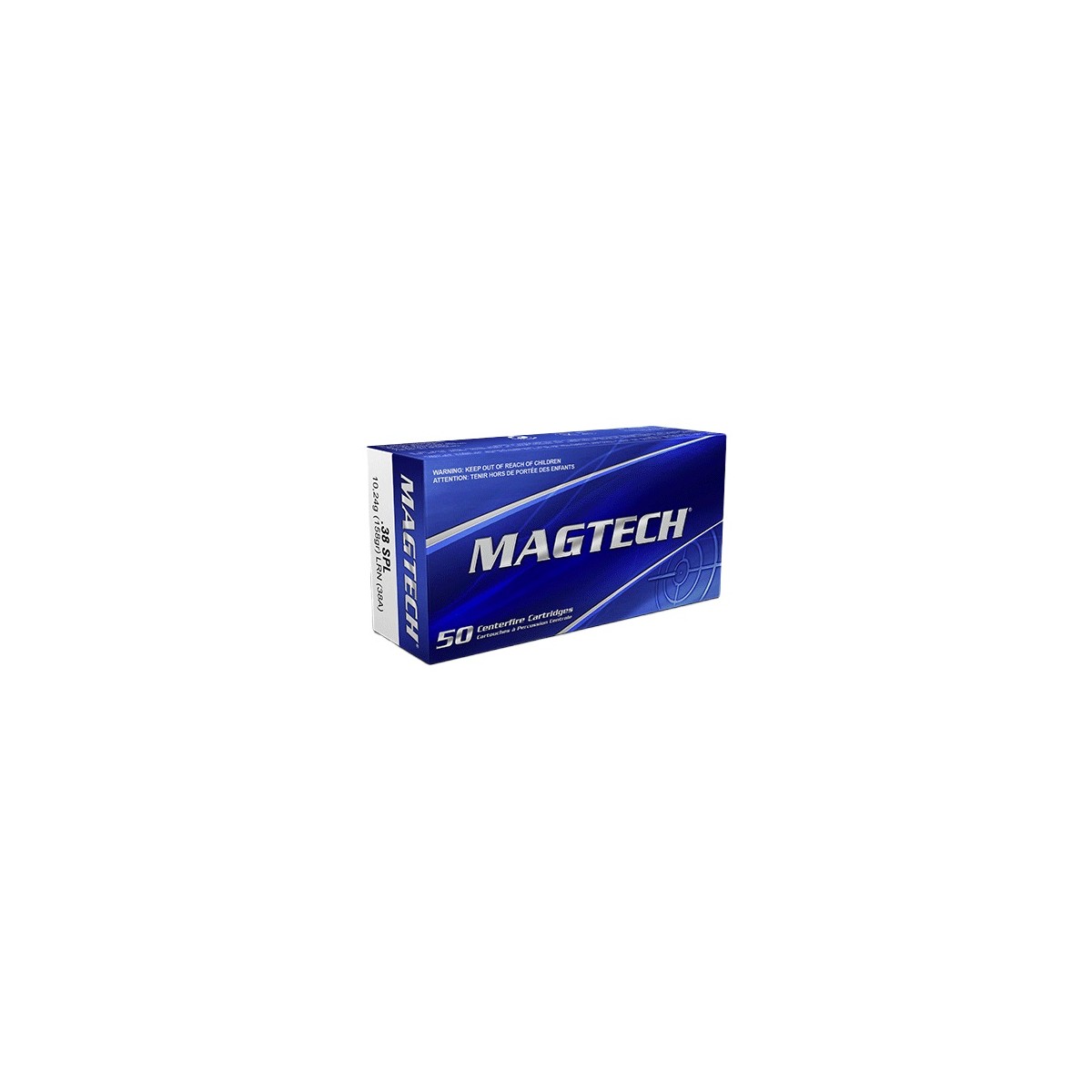 CARTOUCHES MAGTECH 38SPL 158GR LRN