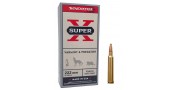 CARTOUCHES WINCHESTER SUPER X CAL 222 REM PSP 50GR X20