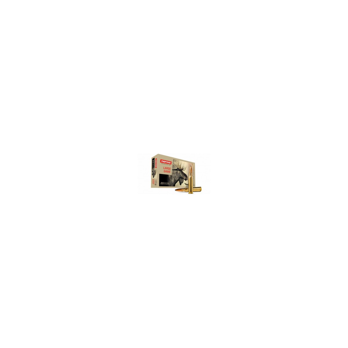 CARTOUCHES NORMA ORYX CAL 9.3x74 R 285gr X20 CARTOUCHES NORMA ORYX CAL 9.3x74 R 285gr X20