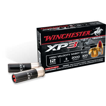 CARTOUCHES WINCHESTER XP3 SLUG CAL 12/70 300GR X5