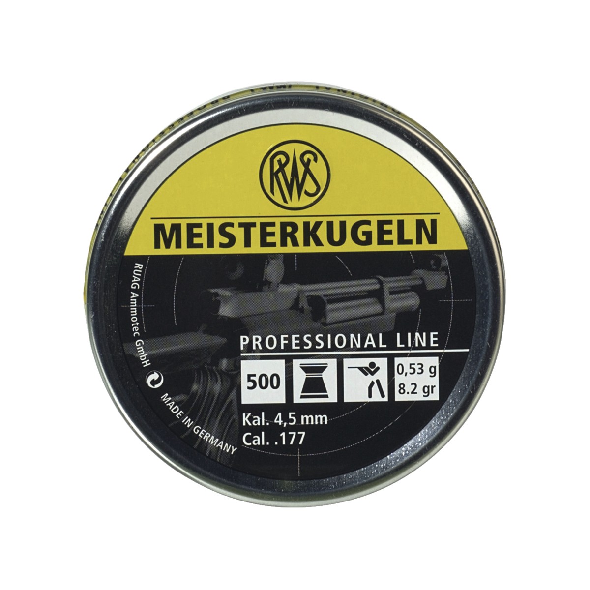 PLOMBS RWS MEISTERKUGELN CAL 4.5 X500 PLOMBS RWS MEISTERKUGELN CAL 4.5 X500