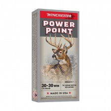 CARTOUCHES WINCHESTER POWER POINT CAL 30-30 150GR X20