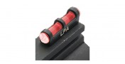 Guidon fibre optique rouge  