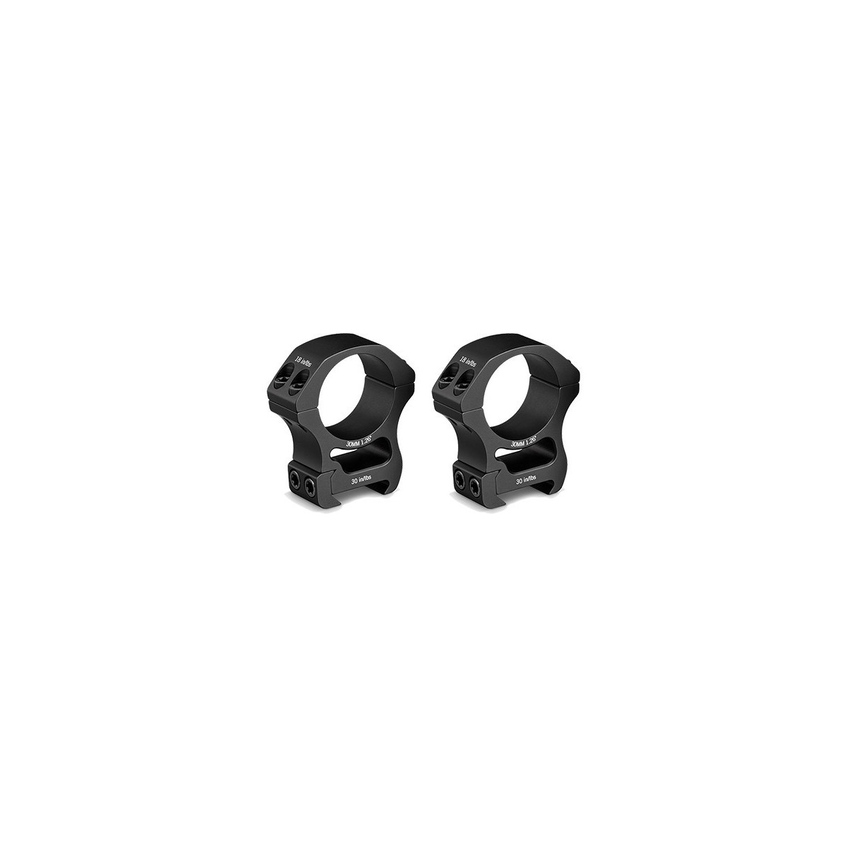 Collier 30mm Vortex Pro Series Taille : Haut Collier 30mm Vortex Pro Series Taille : Haut