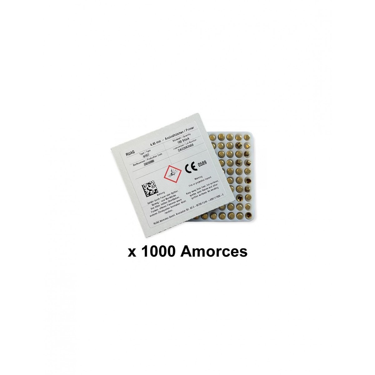 AMORCES RWS SMALL PISTOL AMORCES RWS SMALL PISTOL