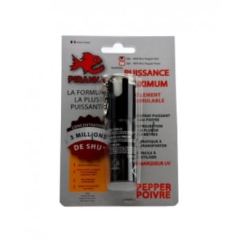 BOMBE DE DEFENSE PIRANHA MINI PEPPER 14ML