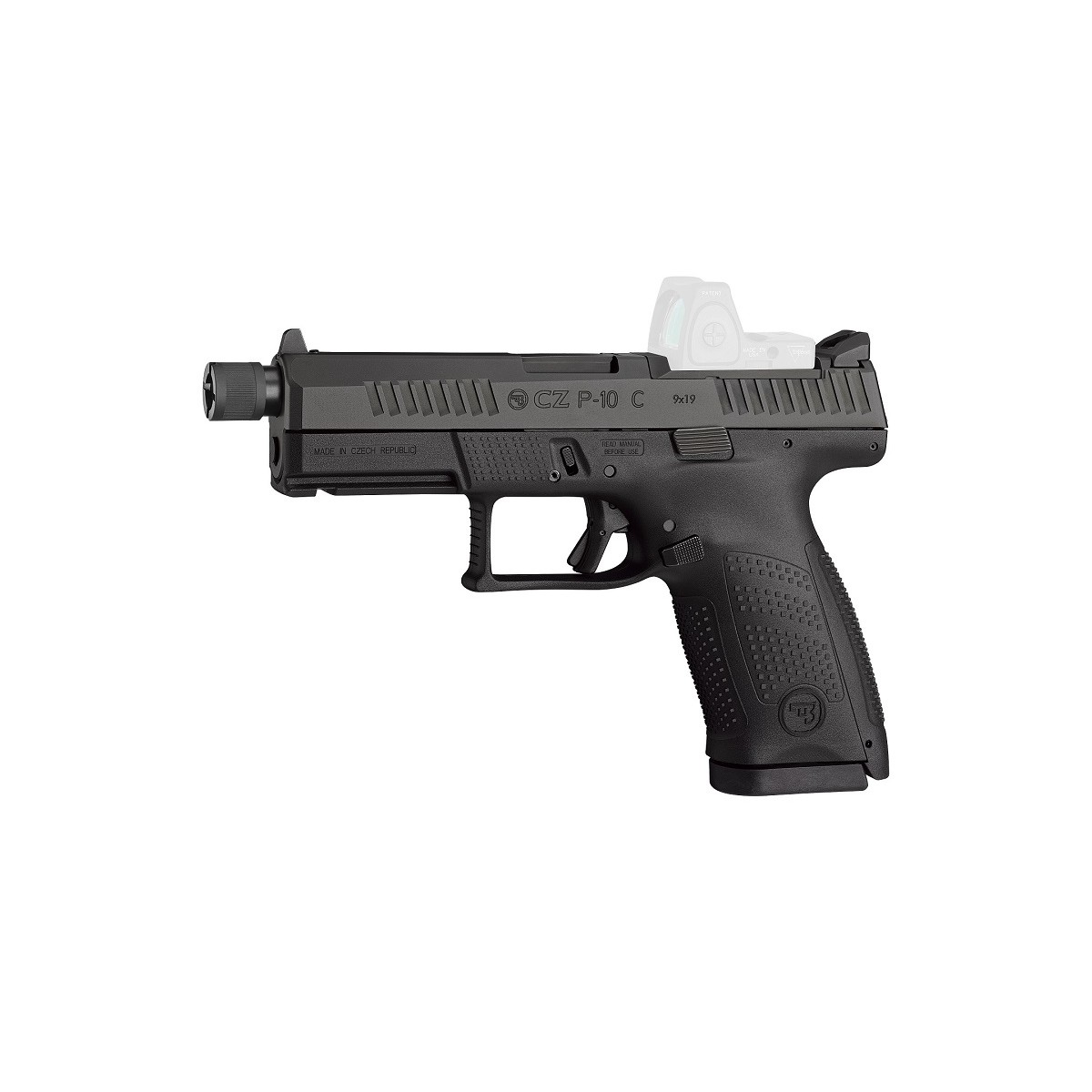 PISTOLET CZ P-10C OR FILETE 9X19 PISTOLET CZ P-10C OR FILETE 9X19
