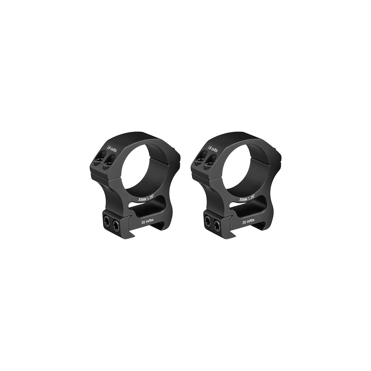 Collier 34mm Vortex Pro Series Taille : Haut Collier 34mm Vortex Pro Series Taille : Haut