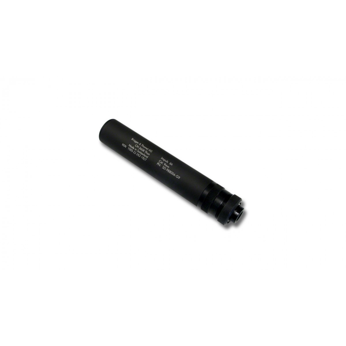 REDUCTEUR DE SON B&T Impuls IIA pour Glock en M13,5 x 1mm (LH) REDUCTEUR DE SON B&T Impuls IIA pour Glock en M13,5 x 1mm (LH)