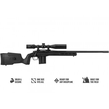 Chassis MDT Field Stock REM 700 Short Action Black