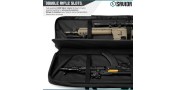 HOUSSE SAVIOR URBAN WARFARE 46" DOUBLE RIFLE BLACK