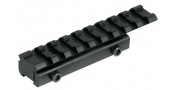 RAIL UTG 11 VERS  21  -3.9 INCHES AVEC 9 SLOTS