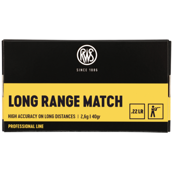 Cartouches RWS Long Range Match cal : 22LR X50
