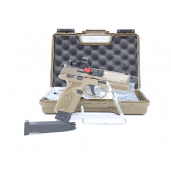 OCCASION Pistolet FN 502 Tactical + Holosun 507 K 2X cal 22lr